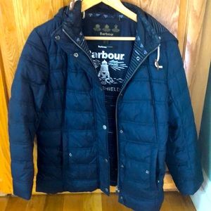 Waist length Barbour jacket